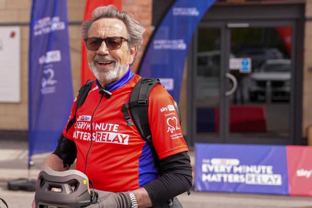 Robert Lindsay participated in The Relay event organised by EFL title sponsor Sky Bet in support of the British Heart Foundation
