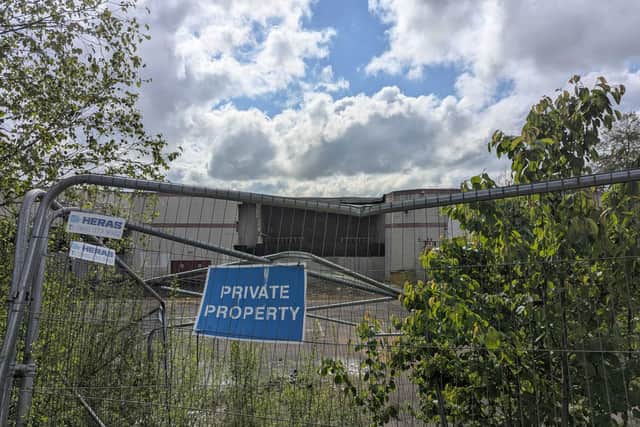 Residents have called the state of the Showcase Cinema building in Derby 'disgusting'