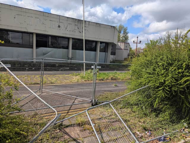 Residents have called the state of the Showcase Cinema building in Derby 'disgusting'