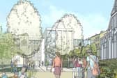 The proposed plans for County Hall in Matlock