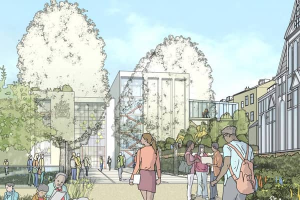 The proposed plans for County Hall in Matlock