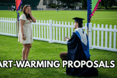 Man proposing to his girlfriend