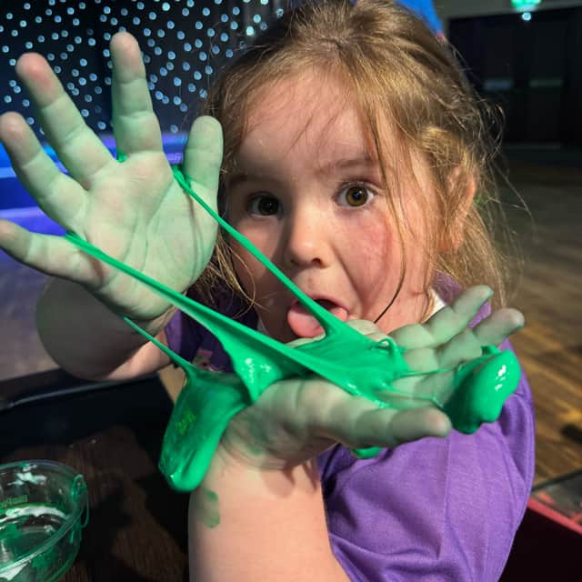 Slime workshops were a real hit