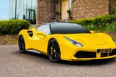 The Ferrari 488 can get from 0-60mph in three seconds