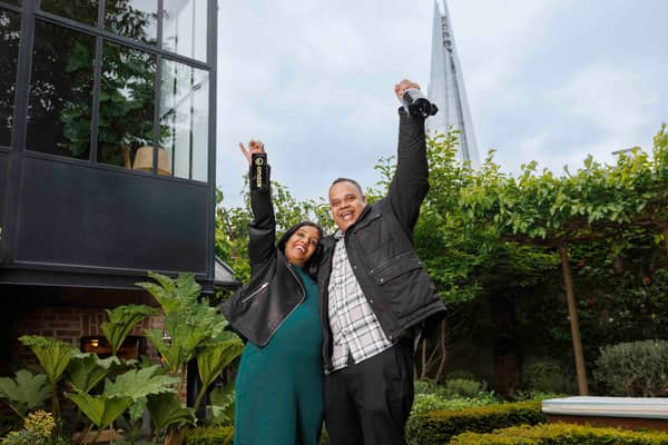 Roger & Shalini Cana Omaze winners at their £4.5m London home