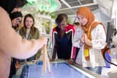 British Scientist Dame Dr Maggie Aderin at the National Space Centre