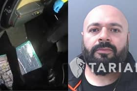Police discover £200k in cash in Nathaniel Armani's Audi.