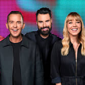 (L-R) Richie Anderson, Scott Mills, Rylan, Sara Cox