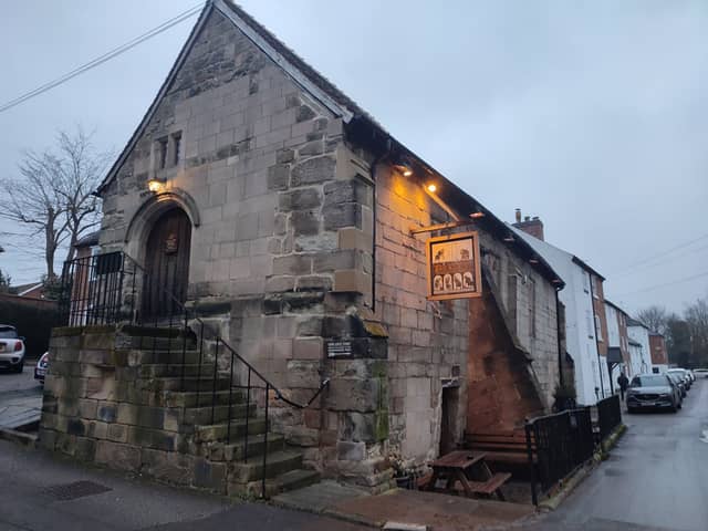 The Abbey pub in Darley Abbey is one of Derby's most intriguing buildings. Following a shock closure last month, it is set to reopen in June.