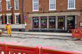 I visit Ashbourne in Derbyshire and discover empty shops and deserted streets
