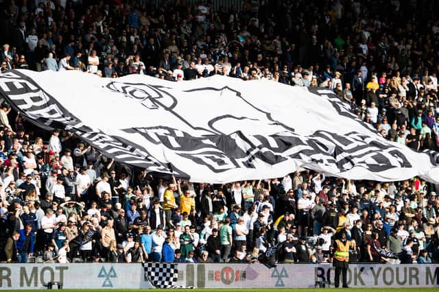 Derby County Football Club and Pride Park Stadium have come together once again within a new holding company. David Clowes said it was 'the right time to make the change following DCFC maintaining Championship status'. [Pictured is a photo from Derby County v Blackburn Rovers from March 8, 2025]