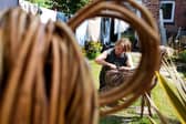 Helena Mellenchip, willow sculptor