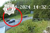 CCTV shows the moment learner driver Khizer Ali, 24, lost control of his mother’s car, before crashing head-on with a couple’s vehicle at 59mph - killing 65-year-old Valerie Ayres.
