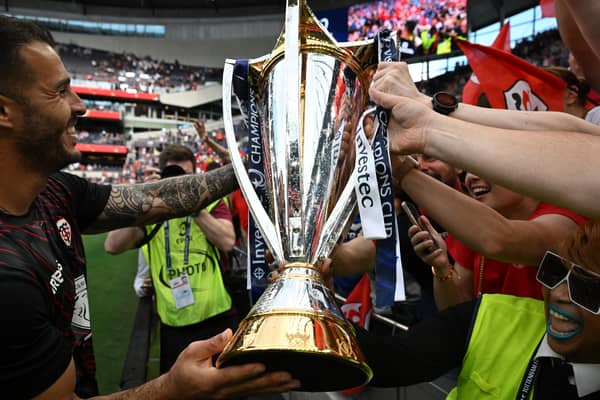 Champions Cup trophy in 2024