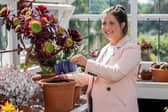 Lindsey Burrow, wife of late rugby legend Rob Burrow, plants wildflowers in his memory to mark Celebration Day (May 26) 