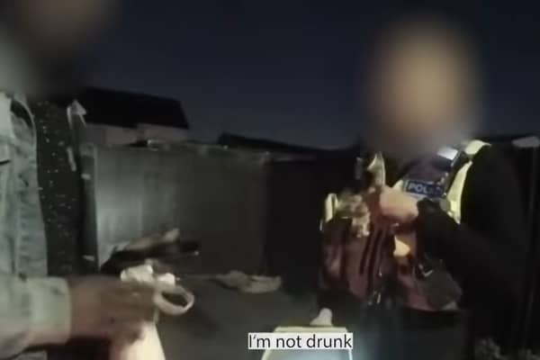 Peterborough drunk driver Jamal Abdi tells police “I’m not drunk’", before failing breathalyser.