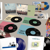 The top ten most wished-for vinyl albums in the UK have been revealed by Amazon