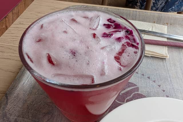 Costa Coffee's Dragon fruit and guava refresher had a bold flavour profile. I especially enjoyed nibbling on the chunks of dragon fruit in the drink. This is quite possibly one of Costa's prettiest drinks on the menu.