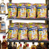 Popworks and Malibu partner up to create cocktail flavoured crisps