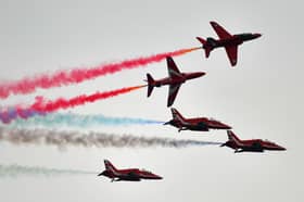 Red Arrows to fly over near Birmingham and the West Midlands today - exact route and timings