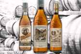 Yellowstone’s whiskey lineup, featuring their standout American Single Malt alongside two bourbon expressions.
