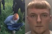 Connor Darwent,  a drugs courier for the ‘Abs line’, is arrested.