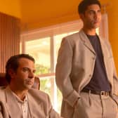 Tom Cullen (John Palmer) and Joshua Samuels (Jerren) in The Gold series 2
