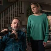 Lee Mack and Sally Bretton 