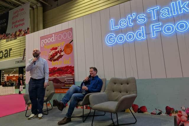 Matt Tebbutt was in conversation with the Let's Talk Good Food BBC team.