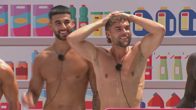 Shea and Harry in Love Island series 12 episode 7