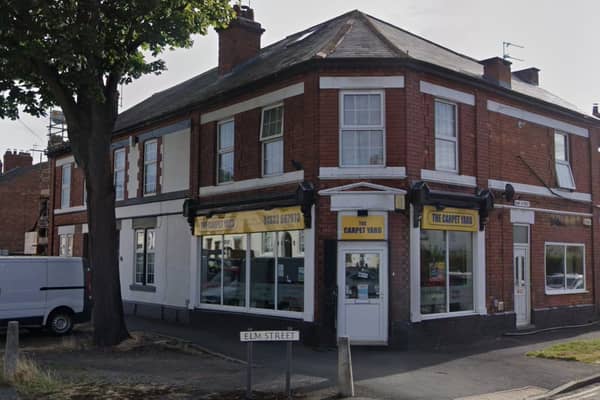 The planned restaurant site on the corner of Elm Street and Victoria Avenue in Borrowash