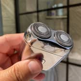 The Yoose Mini Shaver is reassuringly weighty despite its tiny size – and fits easily into any washbag or pocket.