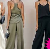 This strappy top & wide pants co-ord set is the perfect outfit for the heatwave