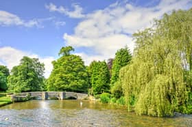 Sitting pretty on the River Wye is Ashford-in-the-Water