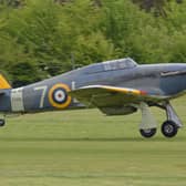 A Hawker Hurricane will perform a flypast over Nottinghamshire on July 5