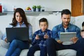2,000 mums and dads with children aged between 11 and 17 find quality time together is becoming more difficult due to screens