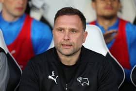 Derby County boss John Eustace is eyeing a reunion with Birmingham City defender Dion Sanderson.