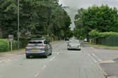 Station Road in Mickleover which has been the centre of a traffic investigation.