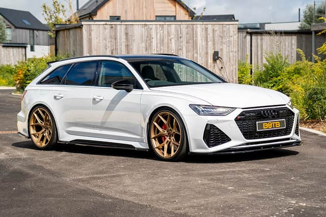 The Audi RS6 is worth £69,000
