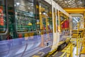 Construction has begun on 10 new trains - built in Derby - for London's Elizabeth line.