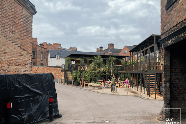 Bustler is coming to St James Yard in the heart of Derby city centre