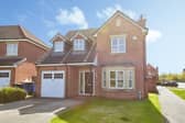 The detached Chellaston property occupies a generous corner plot within a modern development