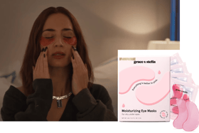 Grace & Stella under-eye masks are designed to help refresh and hydrate tired-looking under-eyes