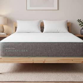 The Horizon Adventurer 1000 Pocket Memory Mattress combines pocket springs with bamboo-infused memory foam for a balance of comfort and support.