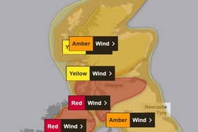 The whole country is covered by weather warnings on Friday for Storm Eowyn.  (Pic: Met Office)