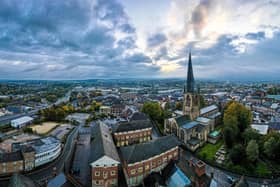 Chesterfield has been named by The Guardian in its annual ‘happy places to live’ listing