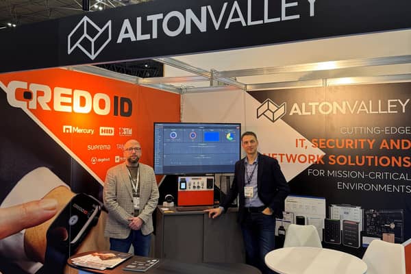 Saulius Martinenus, CEO of Credo ID and Midpoint Security and Aivaras Remeikes, the Technical Partner of Credo.
