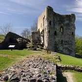 The castle was built by William Peverel, said to be an illegitimate son of William the Conqueror