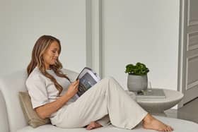 Nathalia sofa in cool living room layout
