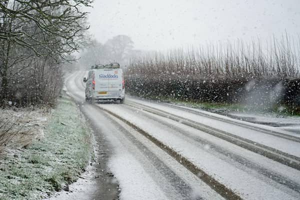 Derbyshire snow: Road closures and falling trees